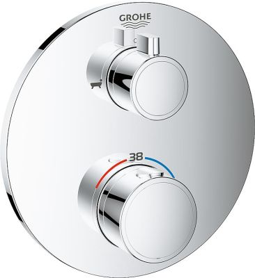 Grohe Grohtherm Thermostat-Wannenbatterie 2-Wege Umstellung